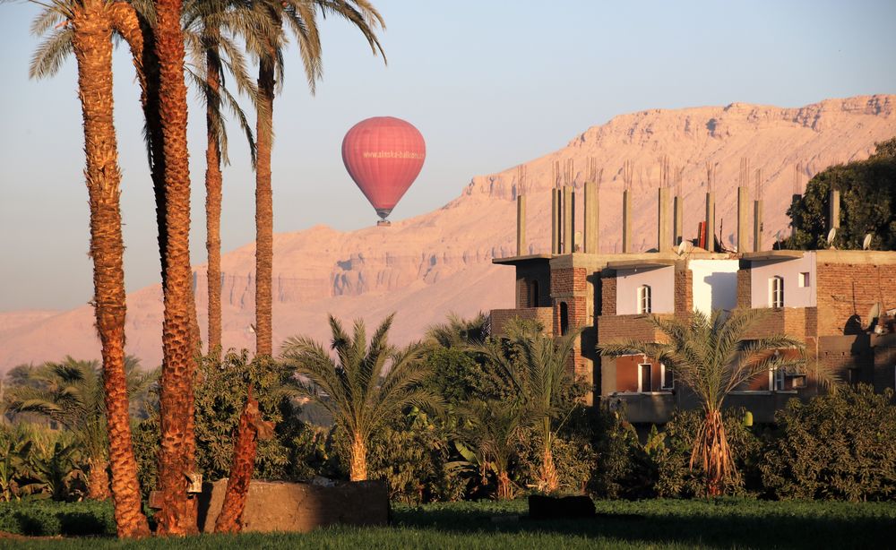 Ballon Luxor egypt