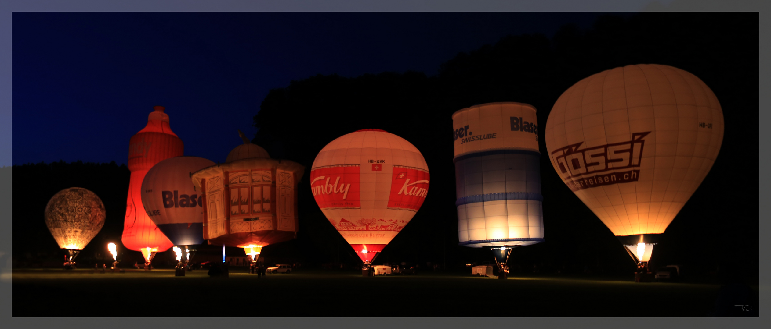 Ballon Night Glow Burgdorf 