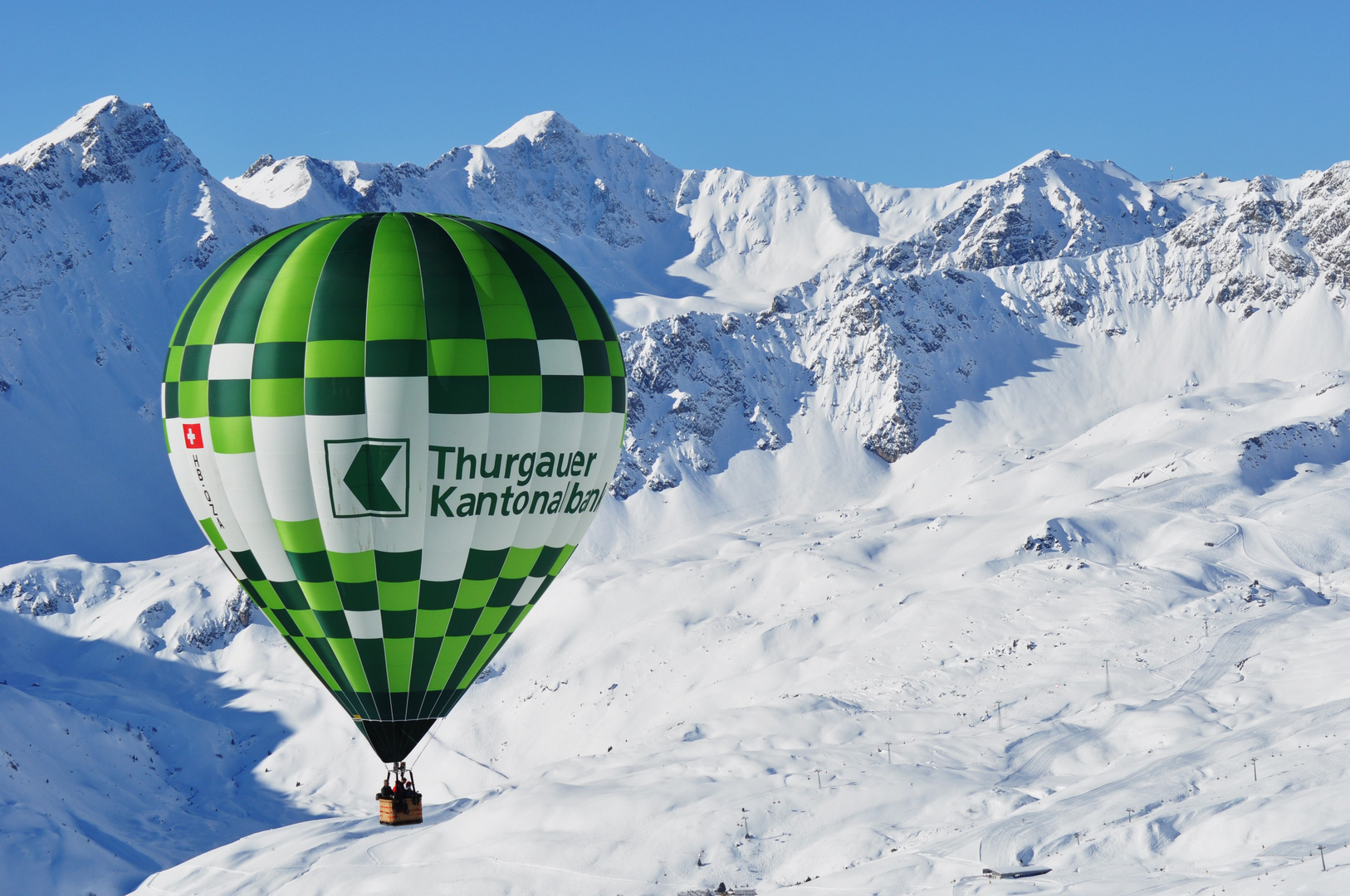 Ballon über Arosa 2016