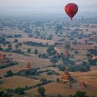 Ballon über Bagan