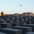 Ballon über dem Holocaust-Mahnmal