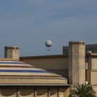 Ballon über dem Teatro de la Maestranza