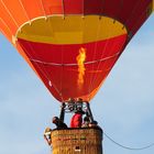 " Ballon " über den Dächern von Hinsbeck 2