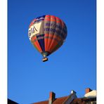 Ballon über der Stadt....