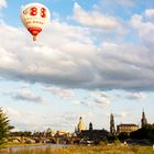 Ballon über Dresden