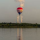 Ballon über KW Lippendorf