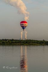 Ballon über KW Lippendorf