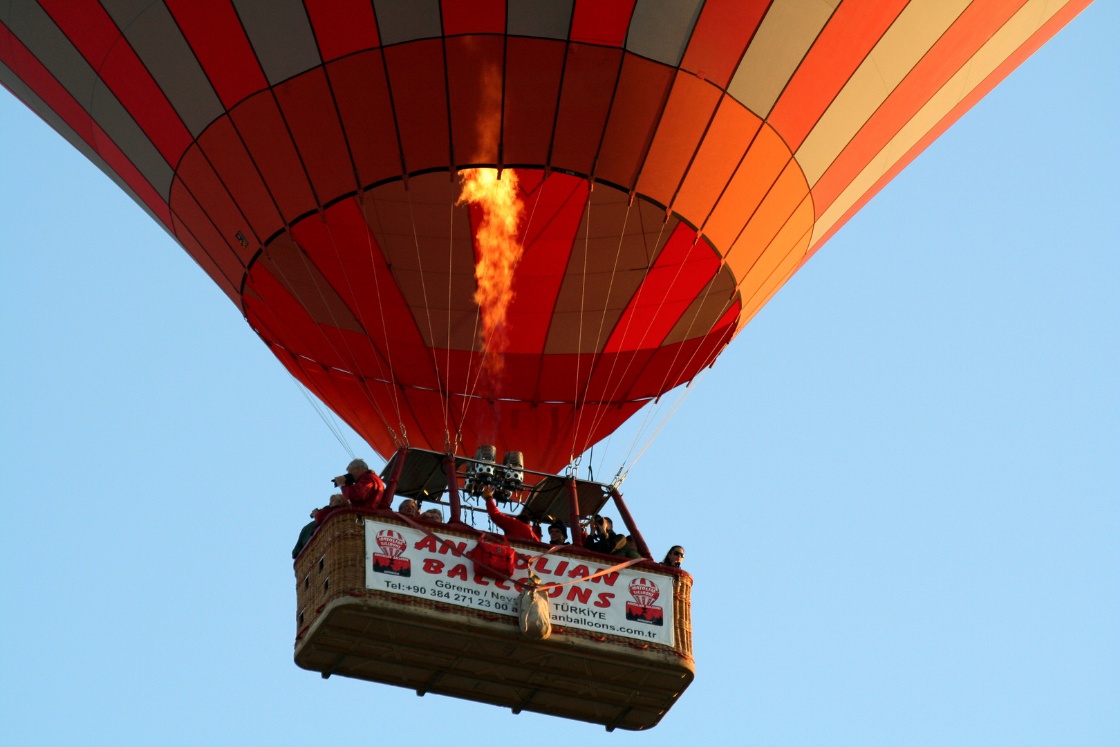 Ballon über Uchisar - 2008 (1)