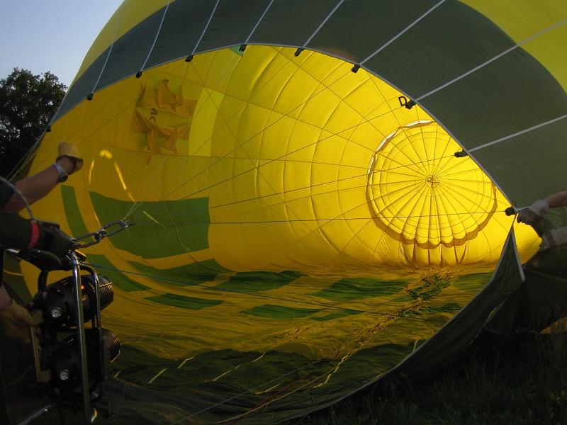 Ballon von Innen