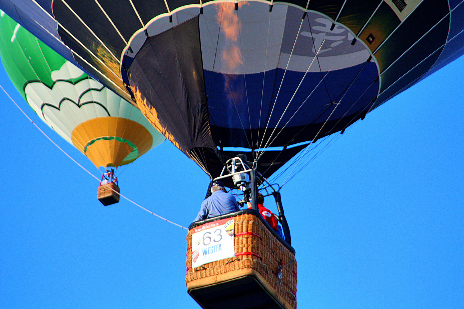 Ballonaufstieg