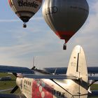 Ballonaufstieg am Flugplatzfest Ithwiesen 2010