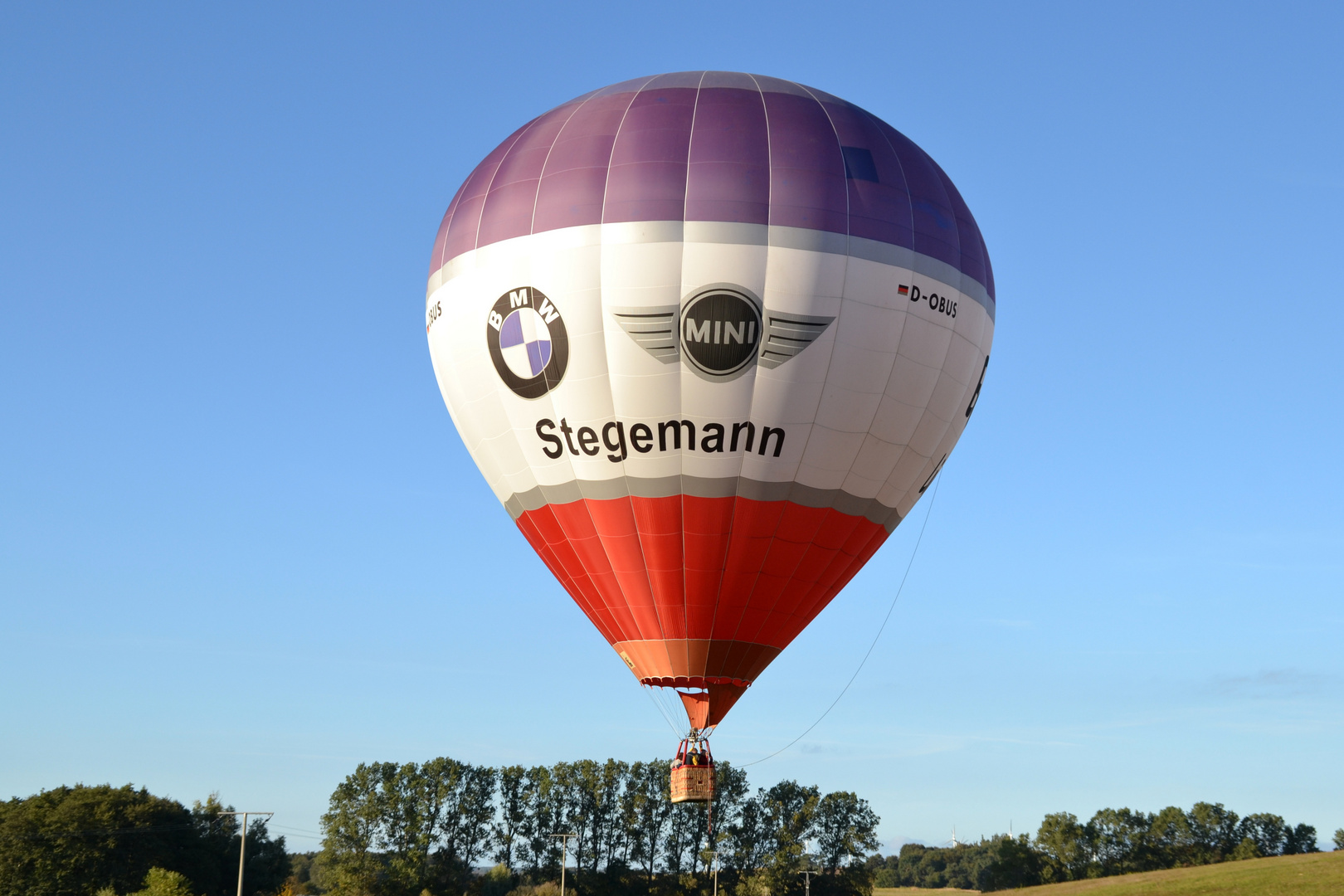 Ballonaufstieg am Ziesaberg