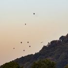 Ballonaufstieg Morgens um 7:30