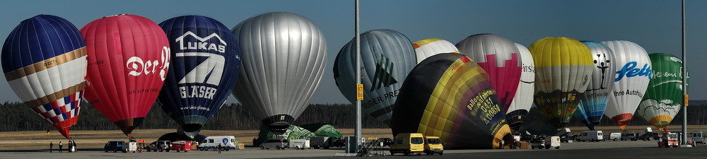 Ballonausfahrt...