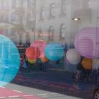 ballon.color.lamps.on.street.