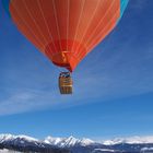 Ballonfahren im Winter