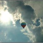Ballonfahren   oder Himmel über Deutschland