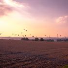 Ballonfahrer bei der Montgolfiade in Warstein