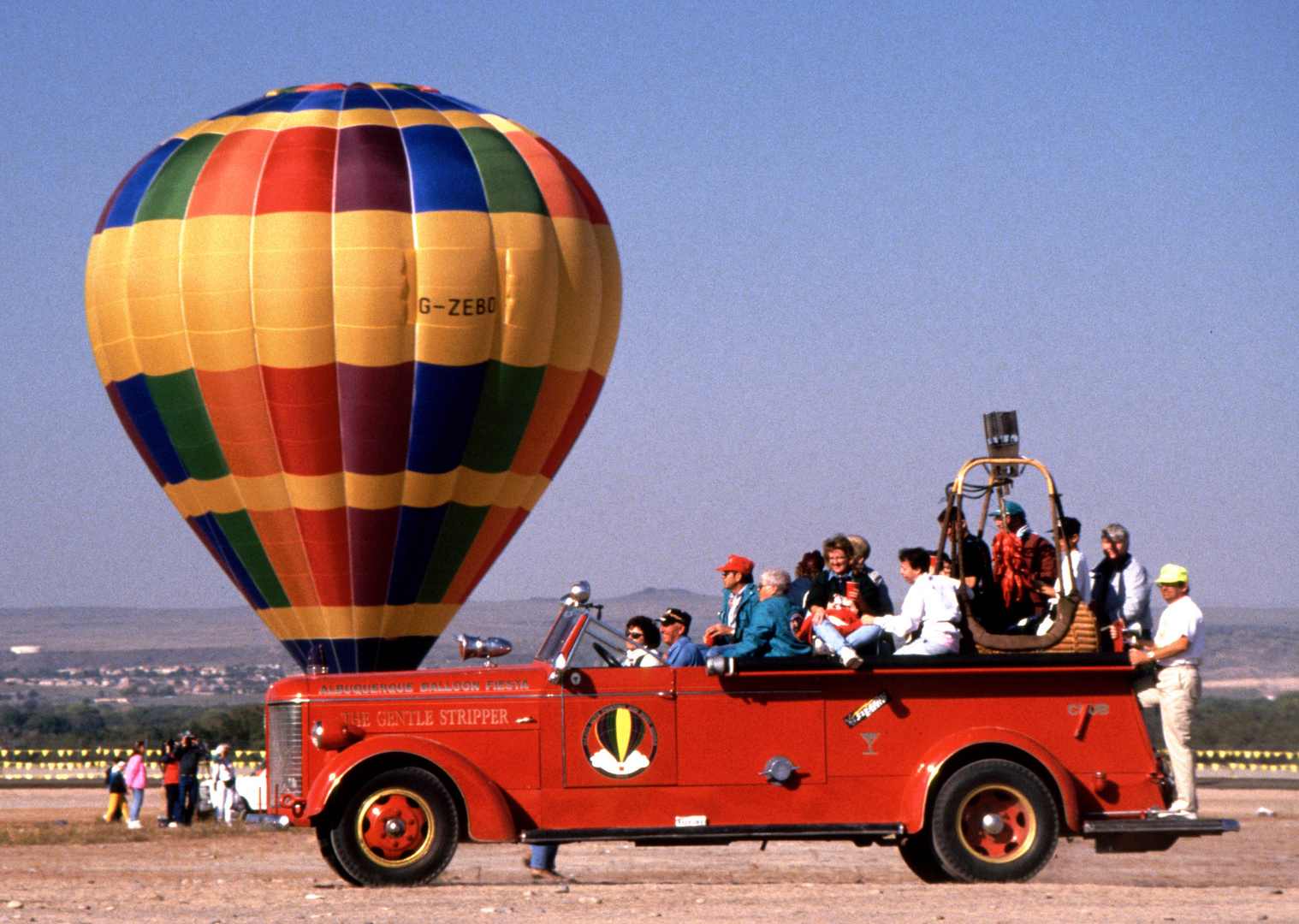 Ballonfahrer in Albuquerque