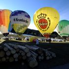 Ballonfahrertreffen in Bad Kohlgrub am Neujahrstag 2014