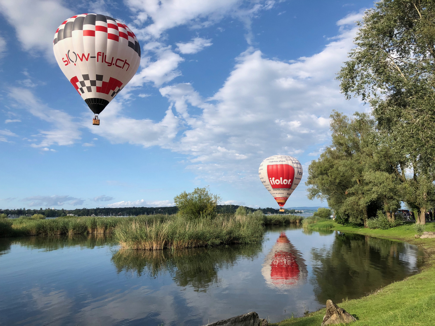 Ballonfahrt am Bodensee