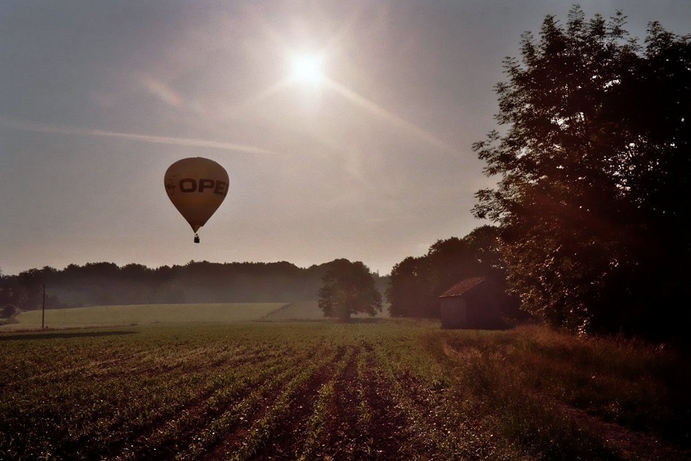 Ballonfahrt am Morgen .... o