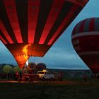 Ballonfahrt - Der Start