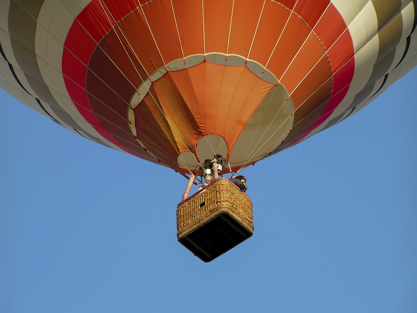 … Ballonfahrt I – auf dem Weg nach oben …