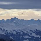 Ballonfahrt im Hochwinter