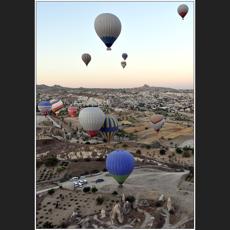 Ballonfahrt im Morgengrauen V