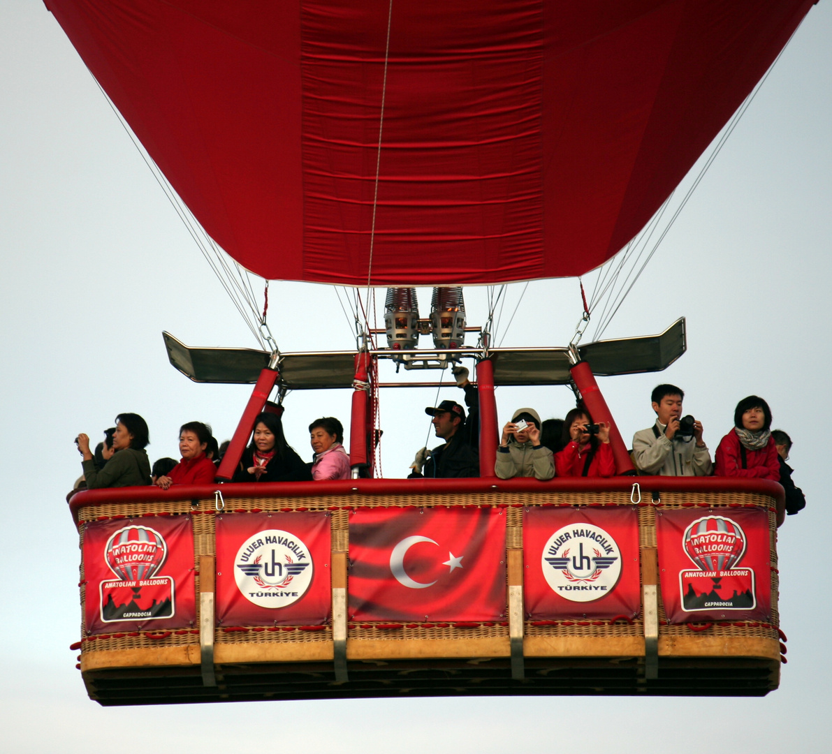 Ballonfahrt in Anatolien