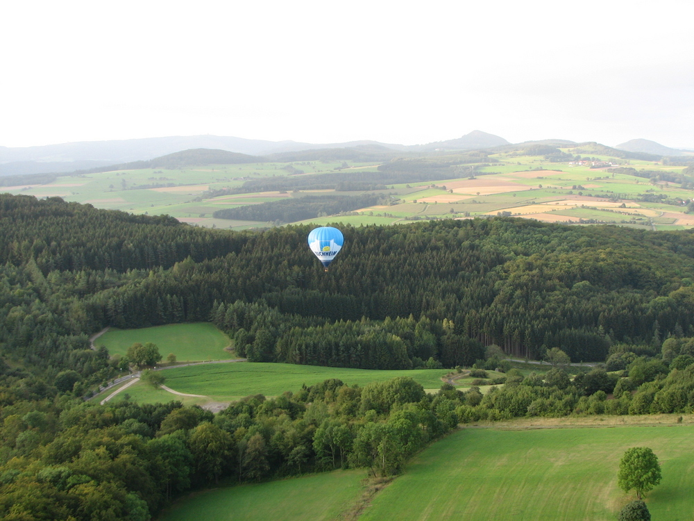 Ballonfahrt in der Rhön 5