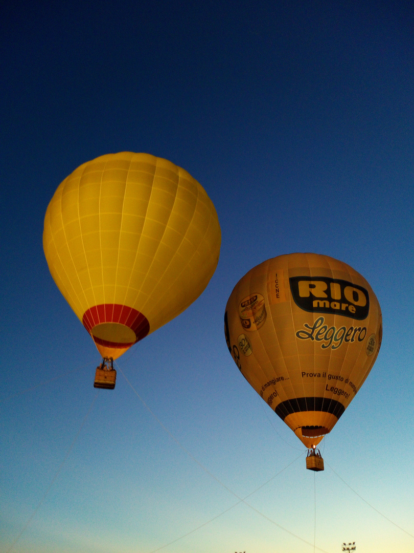 Ballonfahrt in Italien