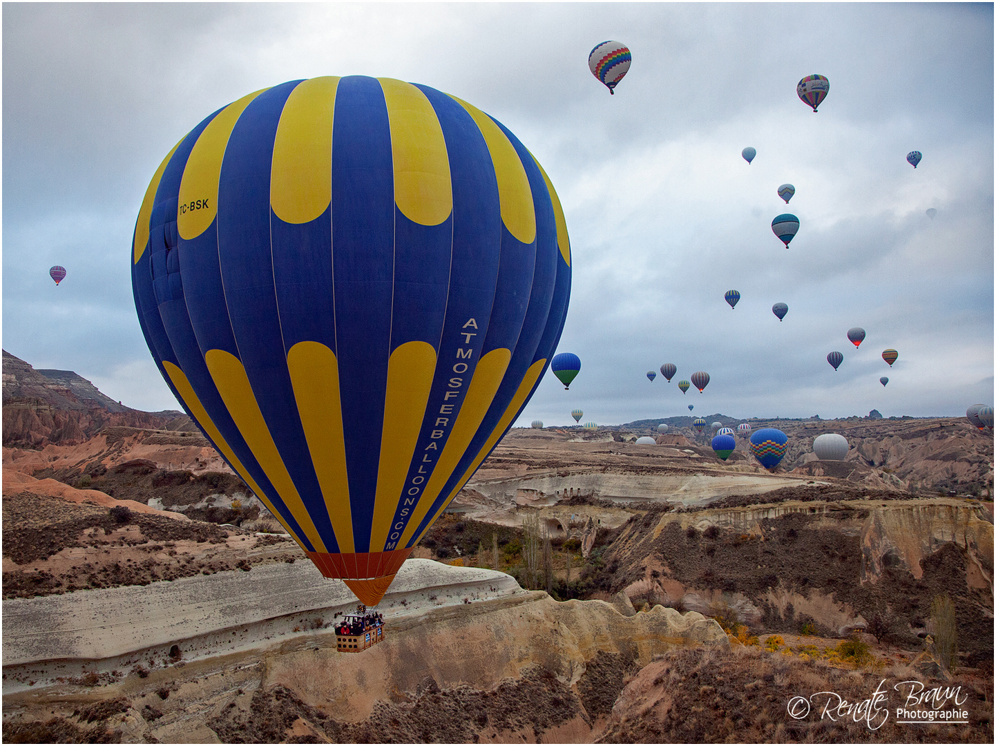 Ballonfahrt in Kappadokien, Türkei