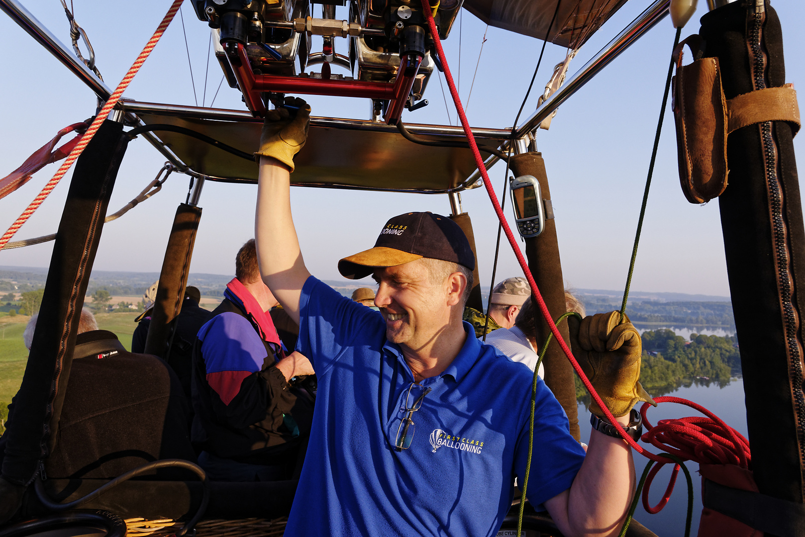 Ballonfahrt mit Chefpilot Dariusz Brzozowski