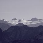 Ballonfahrt mit OE-SLB - 22 12 16 - Berge  in Eis