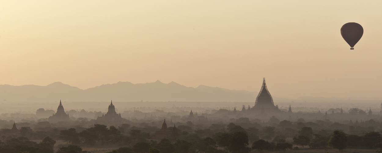 Ballonfahrt über Bagan