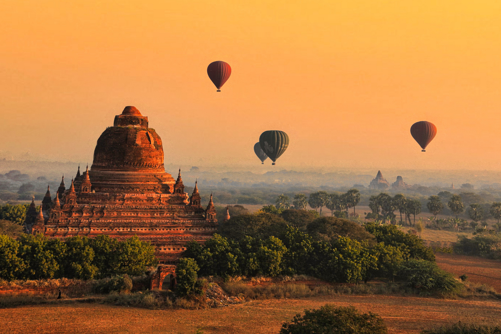 Ballonfahrt über Bagan