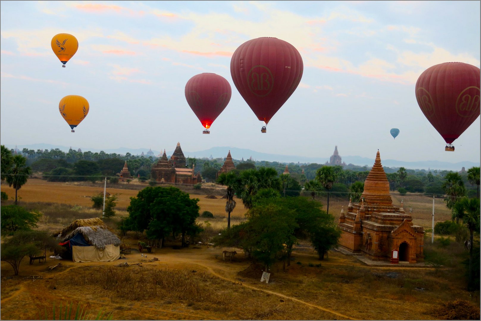 Ballonfahrt über Bagan