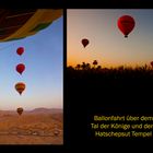 Ballonfahrt über dem Hatschepsut-Tempel und dem Tal der Könige