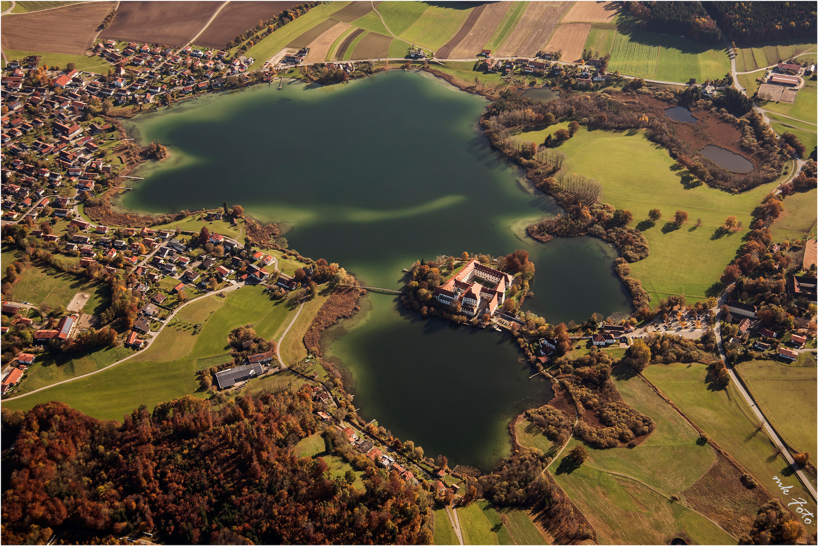 Ballonfahrt über dem Seeoner See