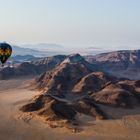 Ballonfahrt über der Namib Naukluft Wüste