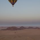 Ballonfahrt über der Namibwüste