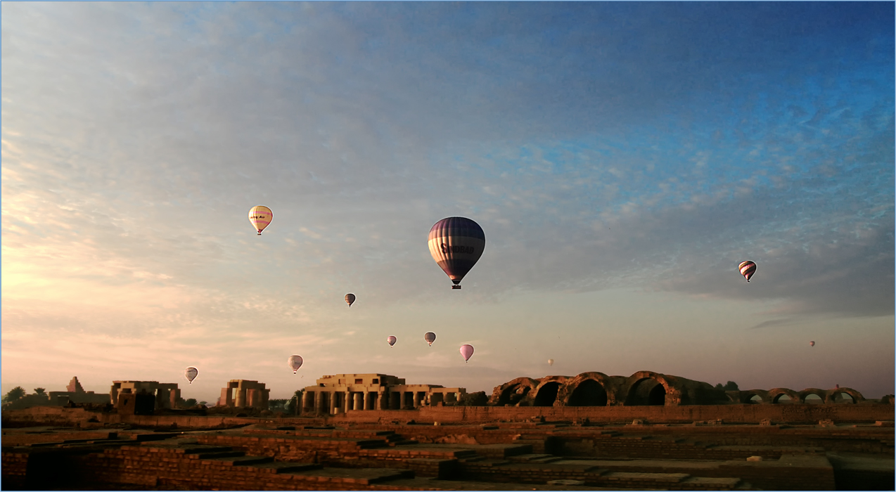 BALLONFAHRT ÜBER DIE GRÄBER-ÄGYPTEN