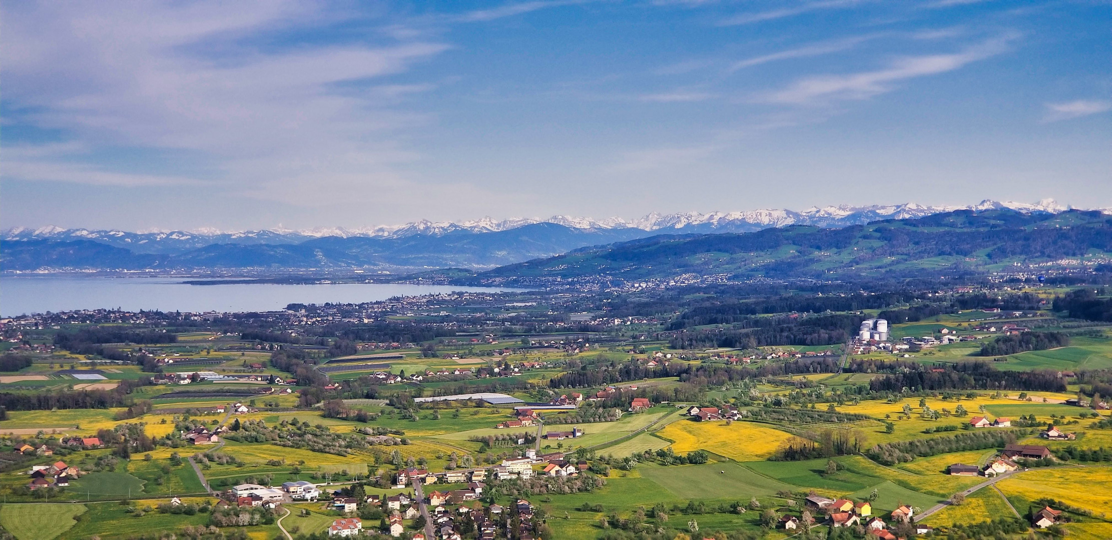 Ballonfahrt über die Ostschweiz