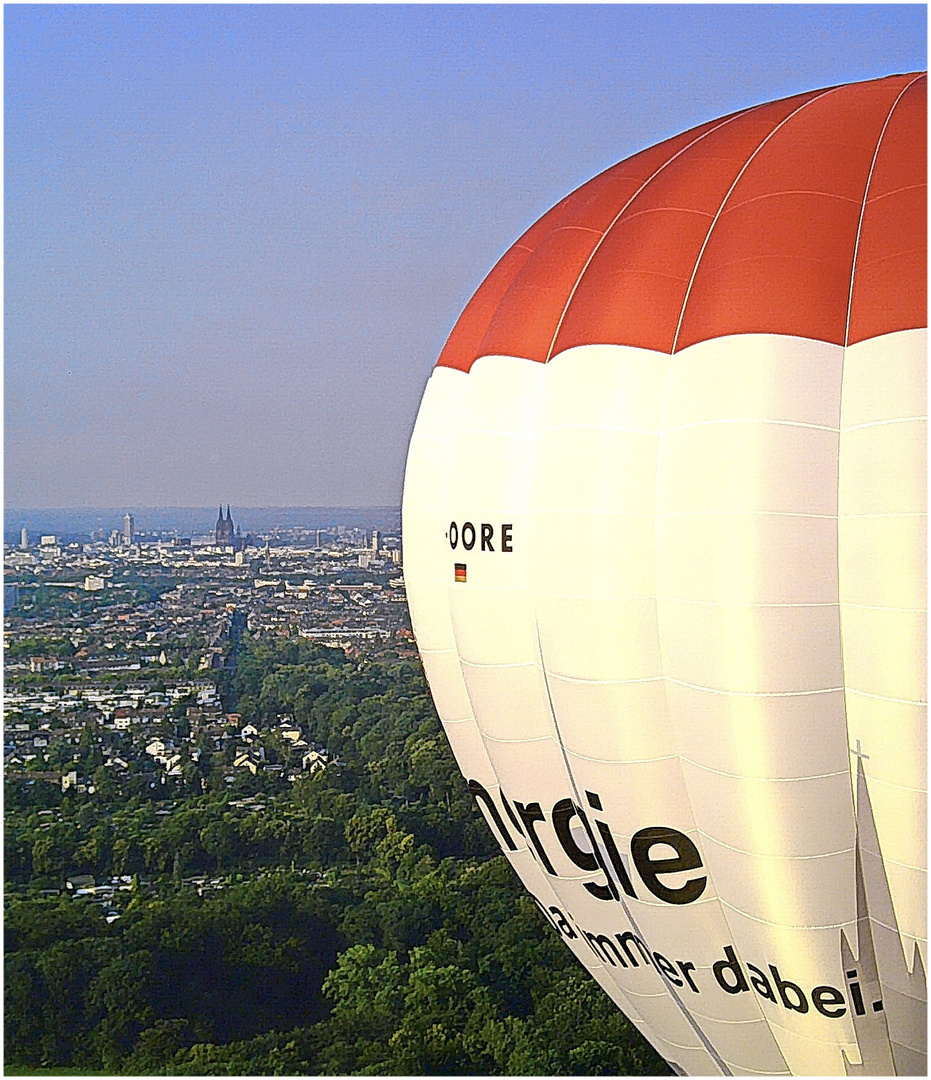 Ballonfahrt über Köln - 2