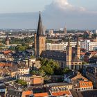 Ballonfahrt über Köln: Severinsviertel mit Ulrepforte und Basilika St. Severin