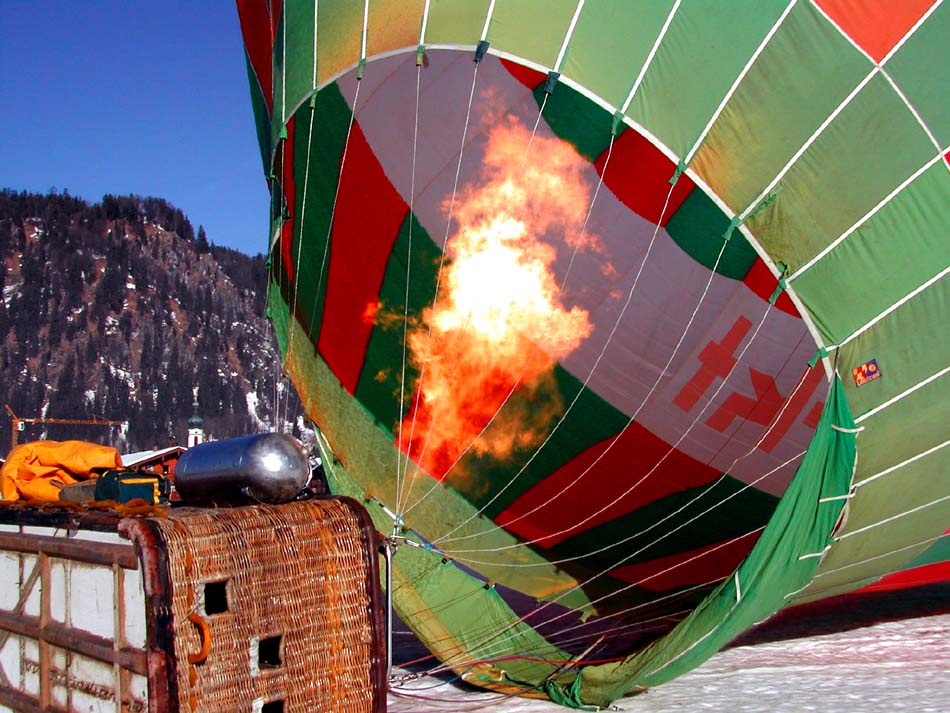 Ballonfahrt über Mittenwald II