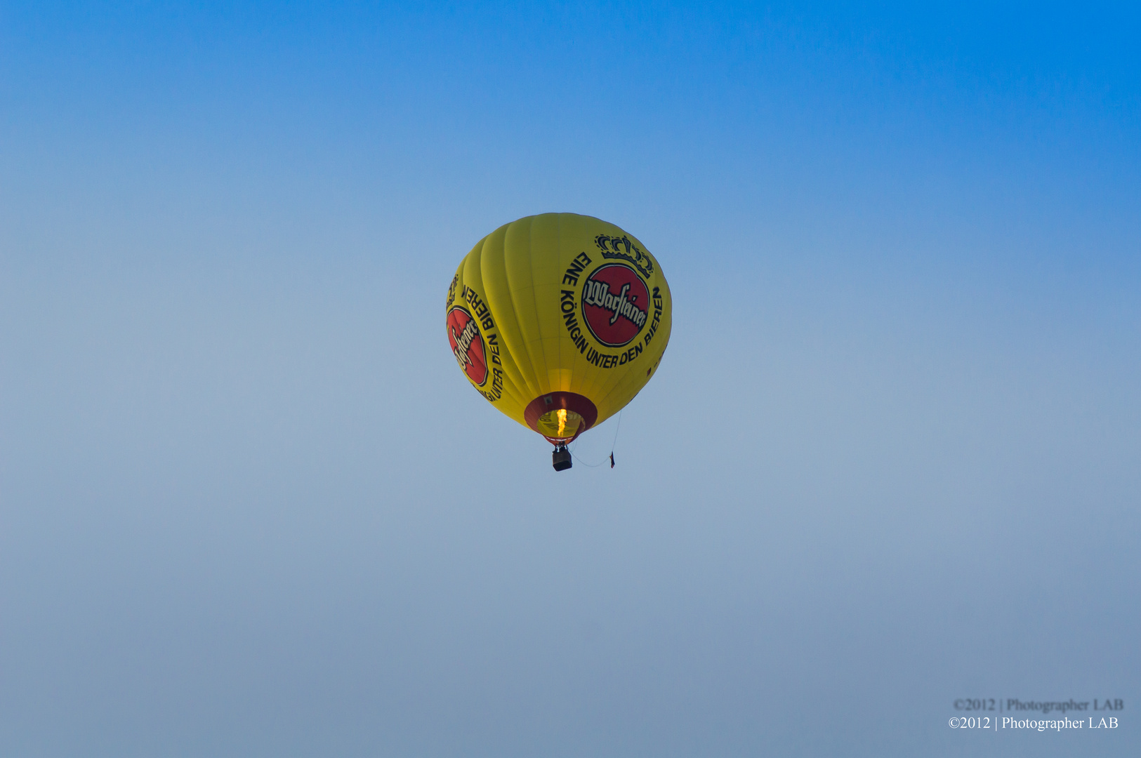 Ballonfahrt über Usedom