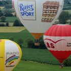 Ballonfahrt von Hockenheim nach Mauer, 25. Juni 2011